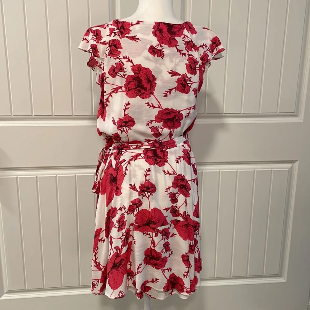 Free People French Quarter Floral Mini Wrap Dress NWOT